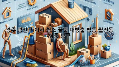 광주 광산구 이사 청소🧹✨ 꿀팁 대방출! (평동, 월전동 집중 탐구)